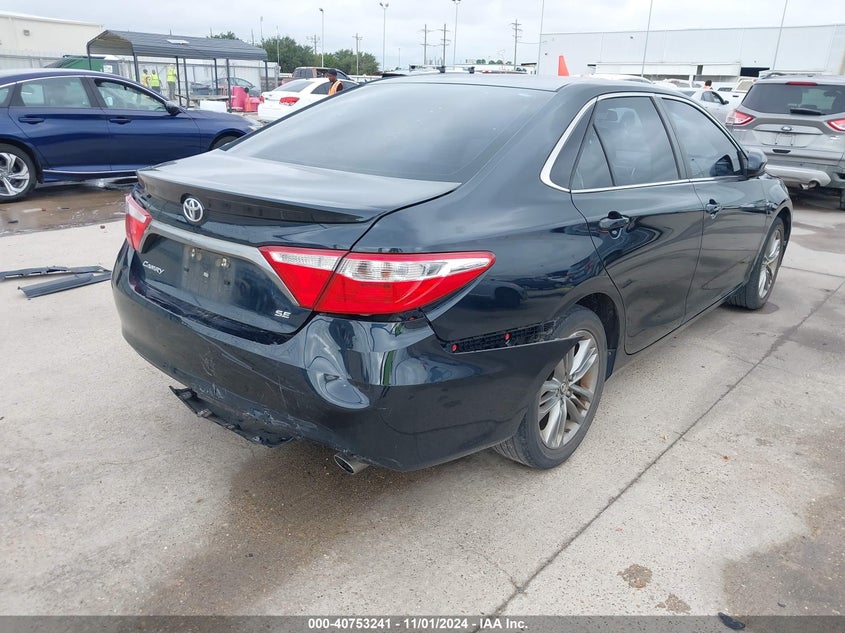 2016 TOYOTA CAMRY SE - 4T1BF1FK5GU186929