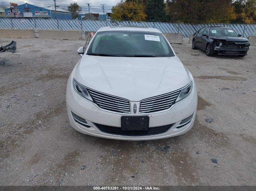 2015 Lincoln Mkz VIN: 3LN6L2J92FR616801 Lot: 40753261