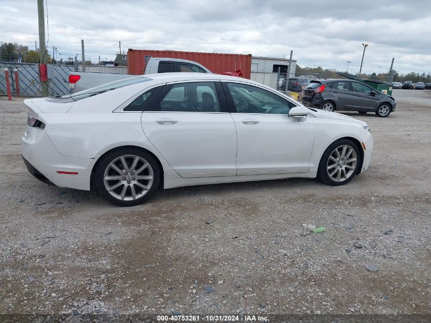 2015 Lincoln Mkz VIN: 3LN6L2J92FR616801 Lot: 40753261