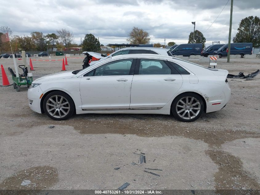 2015 Lincoln Mkz VIN: 3LN6L2J92FR616801 Lot: 40753261