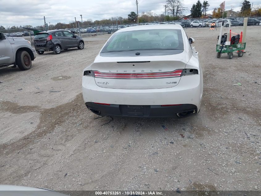 2015 Lincoln Mkz VIN: 3LN6L2J92FR616801 Lot: 40753261