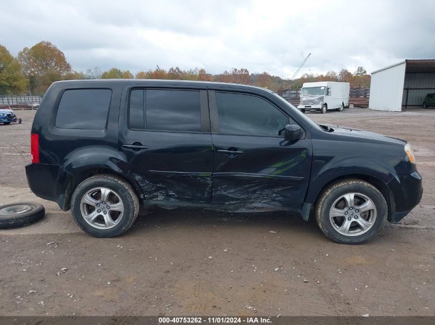 2015 Honda Pilot Ex-L VIN: 5FNYF3H63FB003822 Lot: 40753262