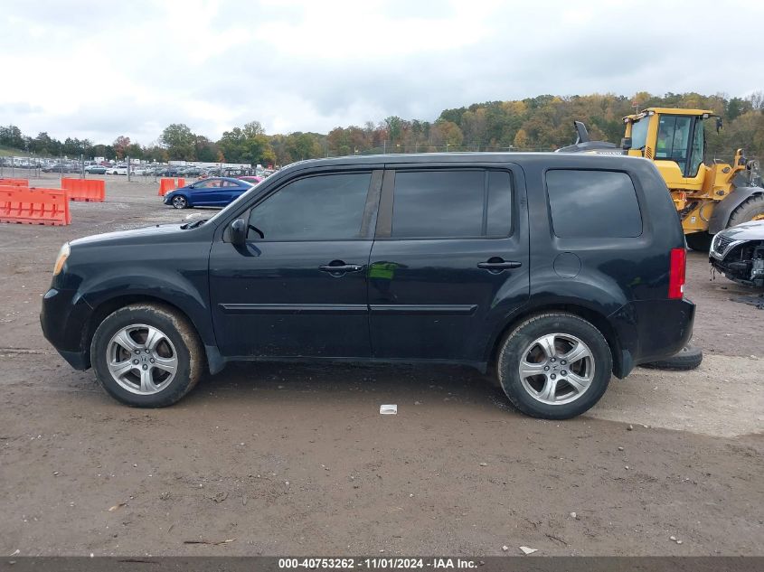 2015 Honda Pilot Ex-L VIN: 5FNYF3H63FB003822 Lot: 40753262