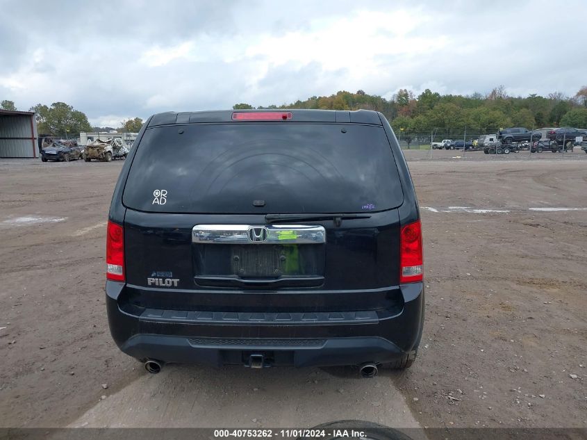 2015 Honda Pilot Ex-L VIN: 5FNYF3H63FB003822 Lot: 40753262