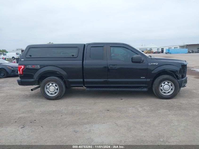 2017 Ford F-150 Xl VIN: 1FTEX1EP6HKC19963 Lot: 40753293