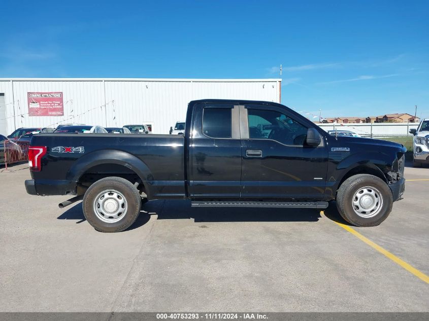 2017 Ford F-150 Xl VIN: 1FTEX1EP6HKC19963 Lot: 40753293