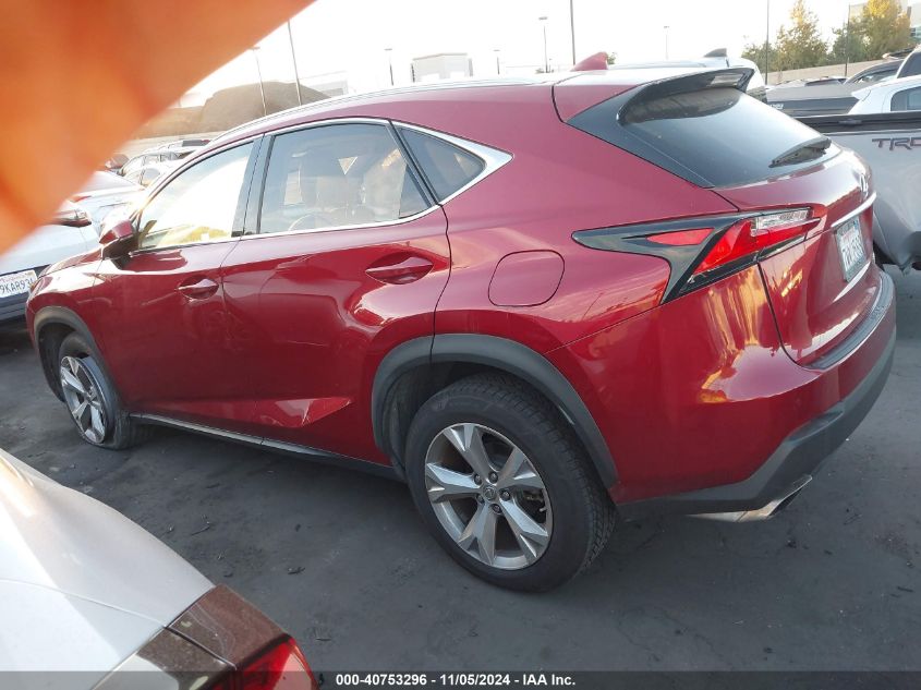 2017 Lexus Nx 200T VIN: JTJYARBZ2H2054641 Lot: 40753296