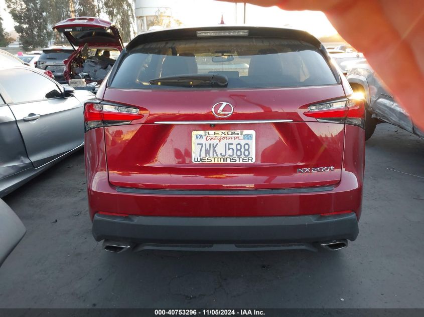 2017 Lexus Nx 200T VIN: JTJYARBZ2H2054641 Lot: 40753296