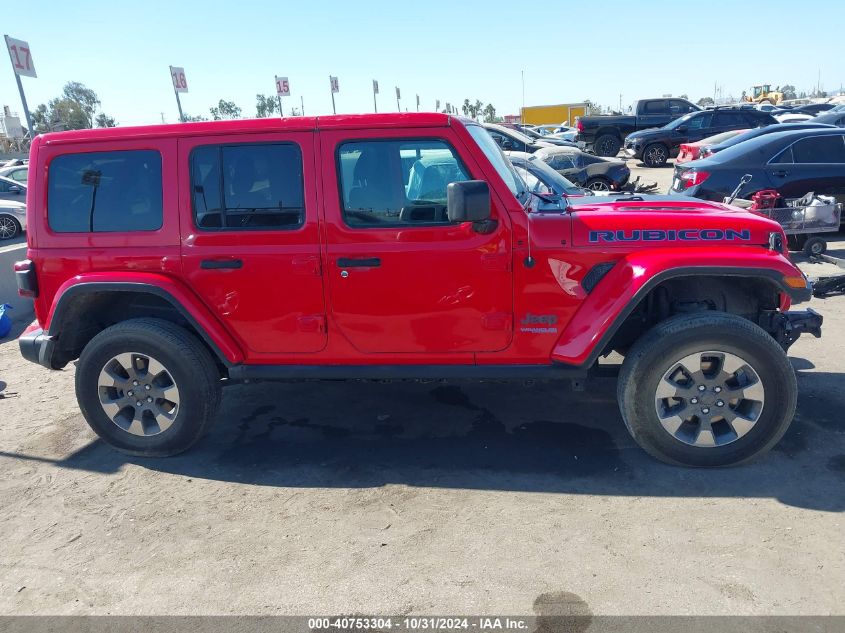 2022 Jeep Wrangler 4Xe Unlimited Rubicon 4X4 VIN: 1C4JJXR68NW228818 Lot: 40753304