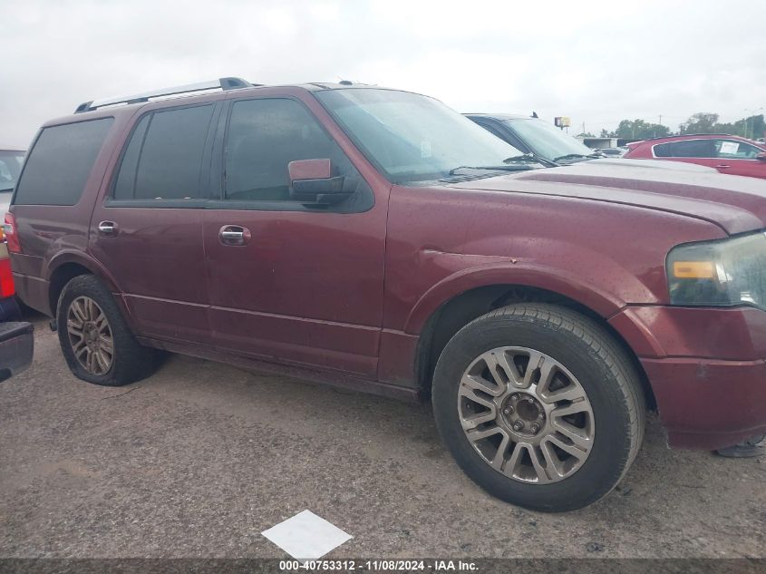 2012 Ford Expedition Limited VIN: 1FMJU1K51CEF53220 Lot: 40753312