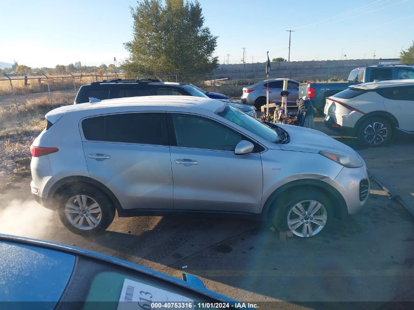 2017 Kia Sportage Lx VIN: KNDPMCAC0H7255652 Lot: 40753316