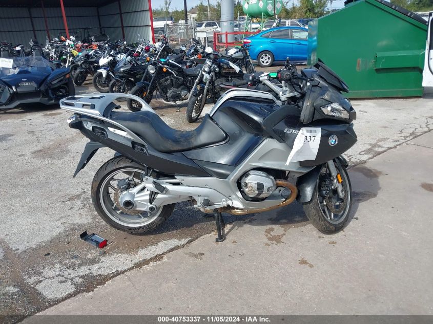 2010 BMW R1200 Rt VIN: WB1044005AZW18176 Lot: 40753337