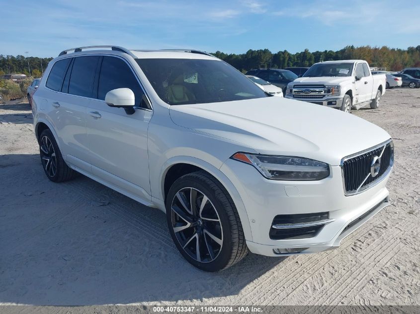 VIN YV4A22PK0J1206719 2018 Volvo XC90, T6 Momentum no.1