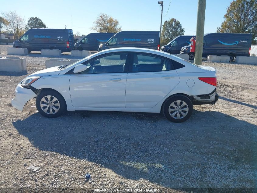 2016 Hyundai Accent Se VIN: KMHCT4AE6GU106683 Lot: 40753376