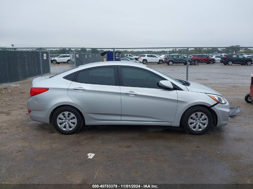 2015 Hyundai Accent Gls VIN: KMHCT4AE9FU916579 Lot: 40753379