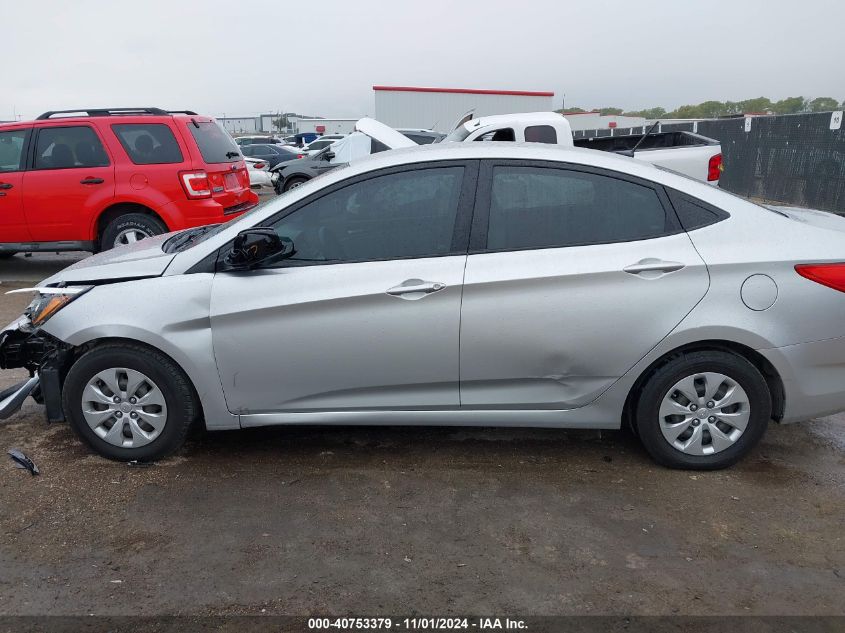 2015 Hyundai Accent Gls VIN: KMHCT4AE9FU916579 Lot: 40753379