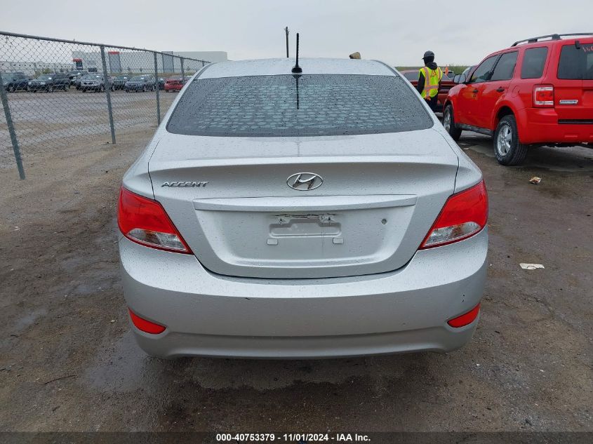 2015 Hyundai Accent Gls VIN: KMHCT4AE9FU916579 Lot: 40753379