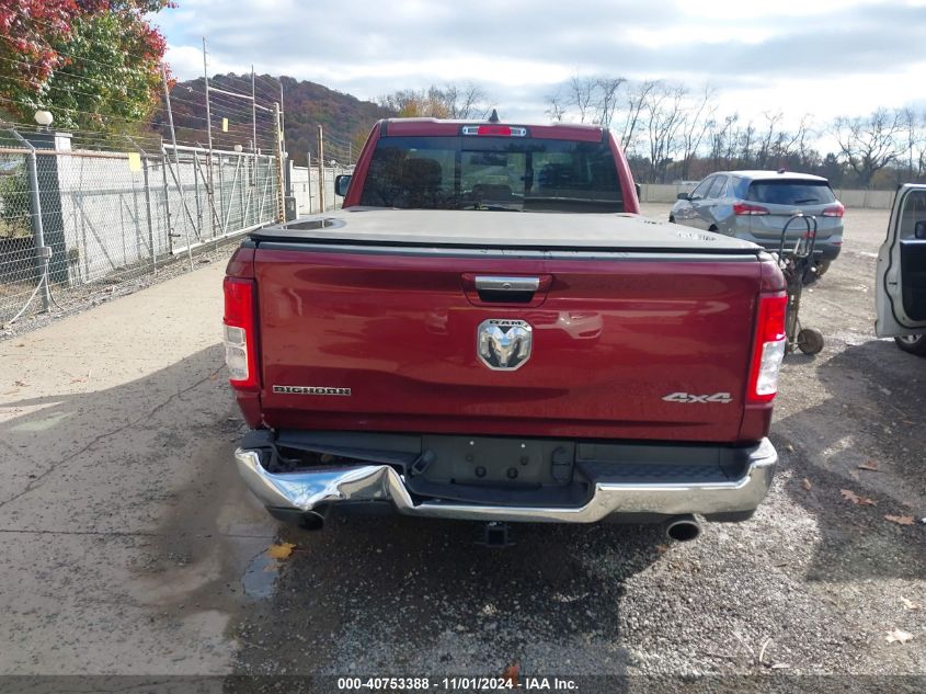 2020 Ram 1500 Big Horn 4X4 6'4 Box VIN: 1C6SRFBT4LN341649 Lot: 40753388