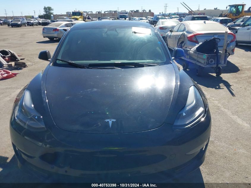 2021 Tesla Model 3 Long Range Dual Motor All-Wheel Drive VIN: 5YJ3E1EB5MF096519 Lot: 40753398