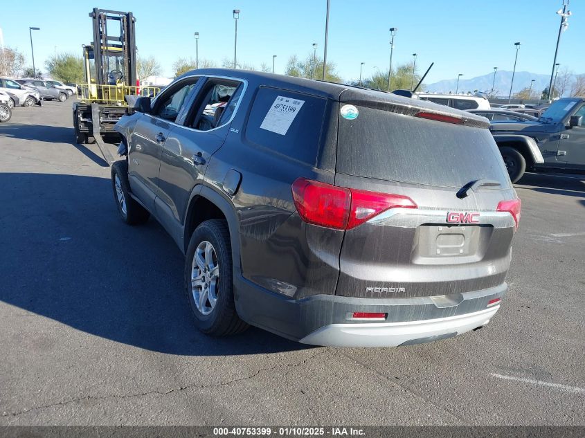 VIN 1GKKNKLA3HZ162288 2017 GMC Acadia, Sle-1 no.3