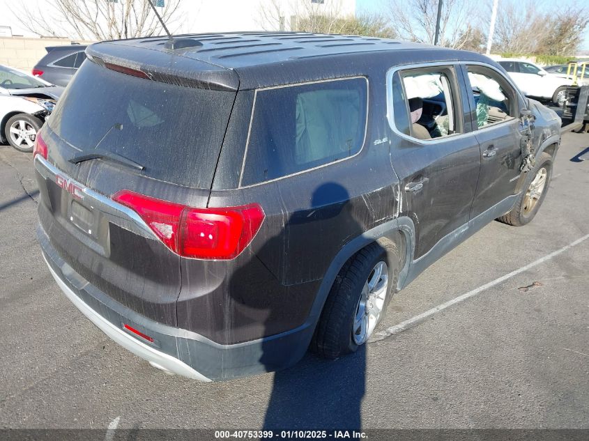 VIN 1GKKNKLA3HZ162288 2017 GMC Acadia, Sle-1 no.4