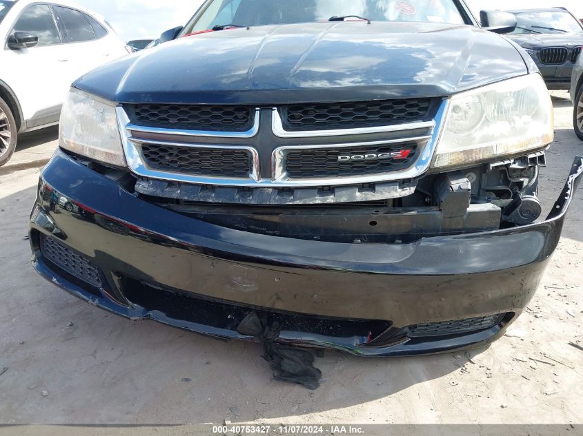 2012 Dodge Avenger Se VIN: 1C3CDZAG2CN269324 Lot: 40753427