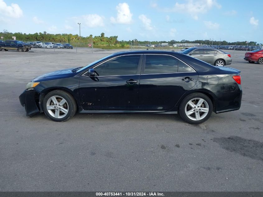 2012 Toyota Camry Se VIN: 4T1BF1FK8CU149786 Lot: 40753441