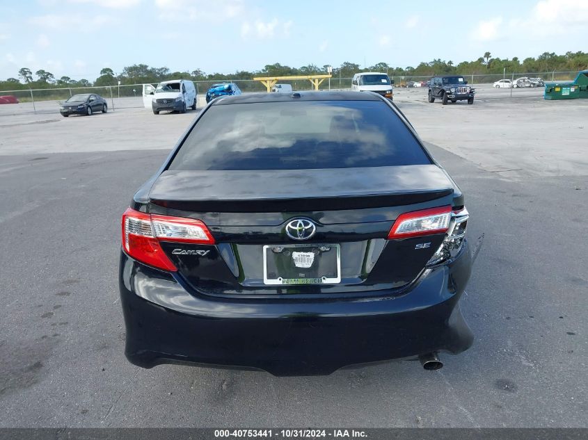 2012 Toyota Camry Se VIN: 4T1BF1FK8CU149786 Lot: 40753441