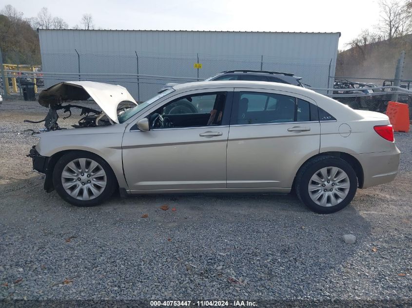 2014 Chrysler 200 Lx VIN: 1C3CCBABZEN209030 Lot: 40753447