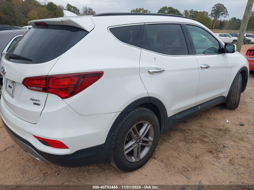 VIN 5XYZUDLB6HG434669 2017 HYUNDAI SANTA FE SPORT 2.4L
