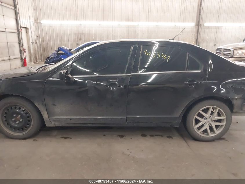 2012 Ford Fusion Sel VIN: 3FAHP0JG1CR163874 Lot: 40753467