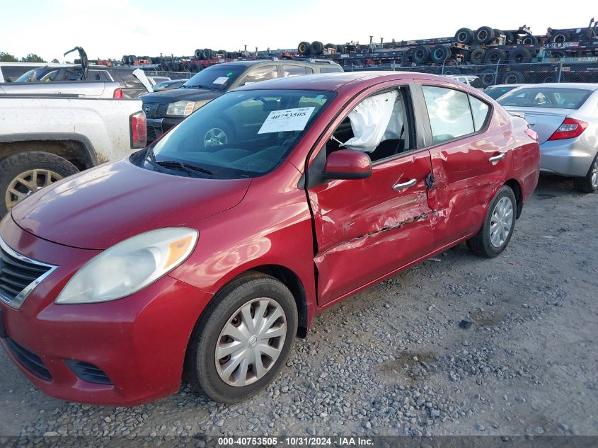 2013 Nissan Versa 1.6 Sv VIN: 3N1CN7AP1DL877420 Lot: 40753505