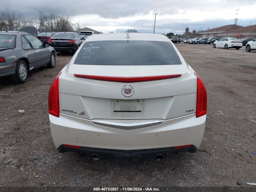 2013 Cadillac Ats Luxury VIN: 1G6AH5R3XD0100266 Lot: 40753507