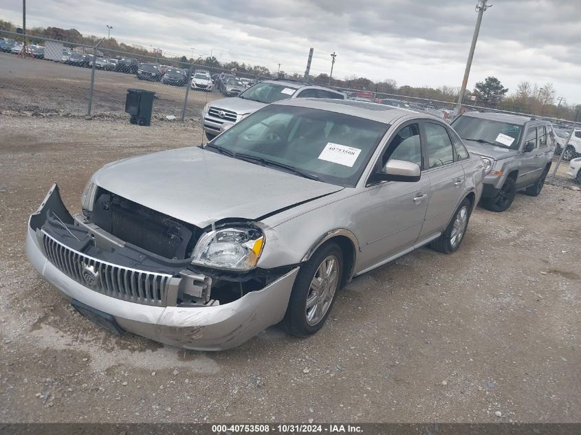 2007 Mercury Montego Premier VIN: 1MEHM43167G607104 Lot: 40753508