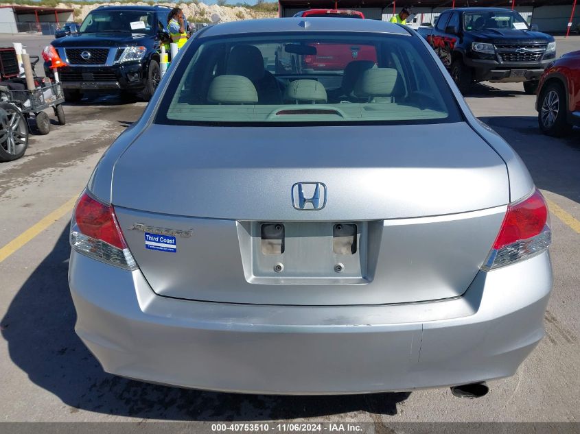 2010 Honda Accord Sdn 2.4 Ex-L/Ex-L VIN: 1HGCP2F89AA033772 Lot: 40753510