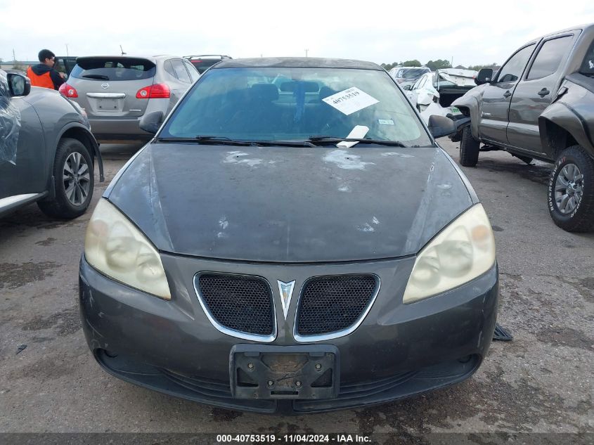 2006 Pontiac G6 Se1 VIN: 1G2ZG558664283170 Lot: 40753519