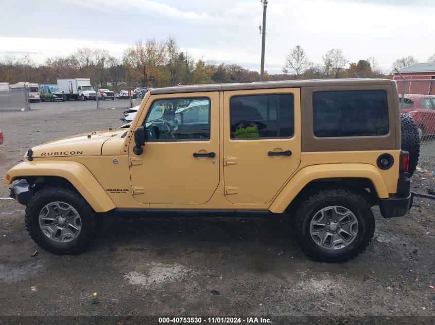 2014 Jeep Wrangler Unlimited Rubicon VIN: 1C4BJWFG1EL111207 Lot: 40753530