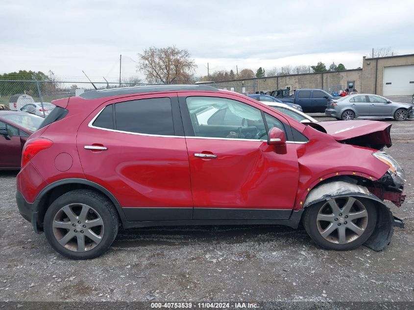 2014 Buick Encore Leather VIN: KL4CJGSB6EB780397 Lot: 40753539