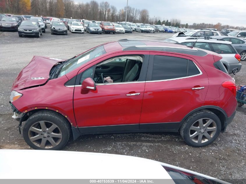 2014 Buick Encore Leather VIN: KL4CJGSB6EB780397 Lot: 40753539