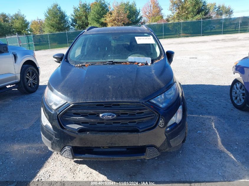 2019 Ford Ecosport Ses VIN: MAJ6S3JL6KC279539 Lot: 40753541