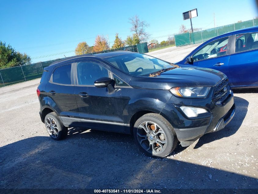 2019 Ford Ecosport Ses VIN: MAJ6S3JL6KC279539 Lot: 40753541