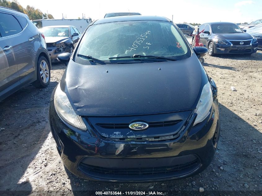 2013 Ford Fiesta Se VIN: 3FADP4EJ7DM129982 Lot: 40753544