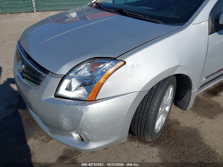 2010 Nissan Sentra 2.0Sl VIN: 3N1AB6AP4AL641236 Lot: 40753553