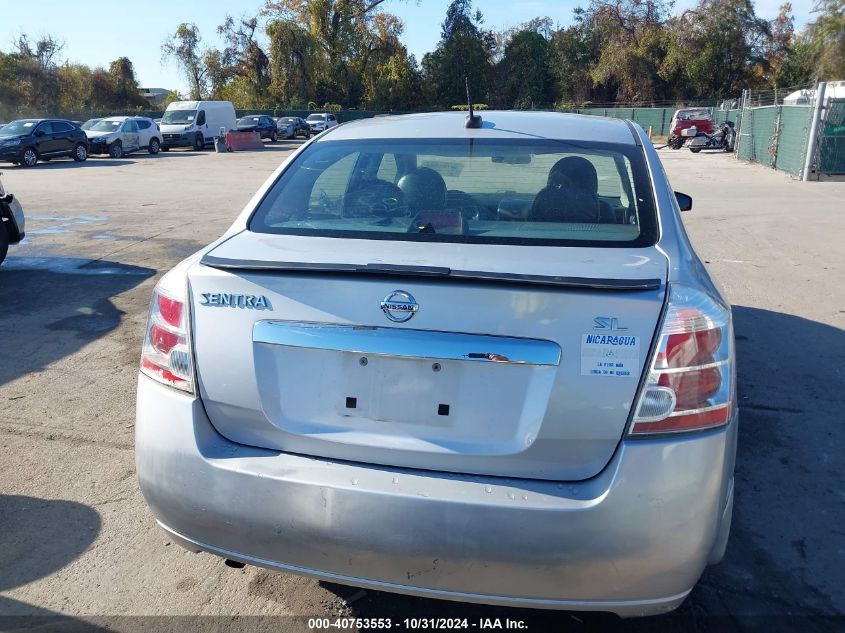 2010 Nissan Sentra 2.0Sl VIN: 3N1AB6AP4AL641236 Lot: 40753553