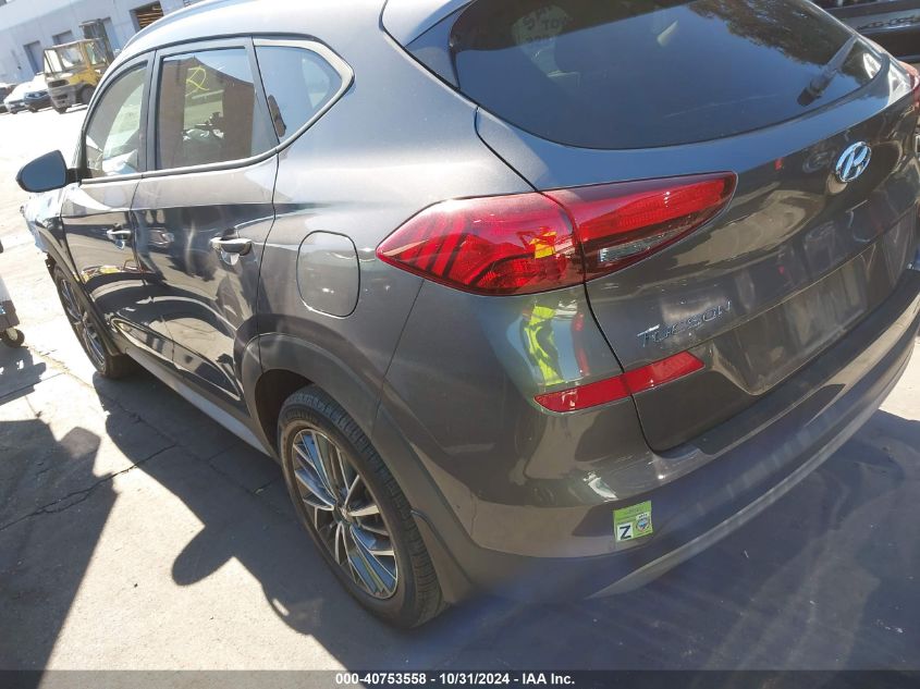 2021 Hyundai Tucson Sel VIN: KM8J33AL2MU362797 Lot: 40753558