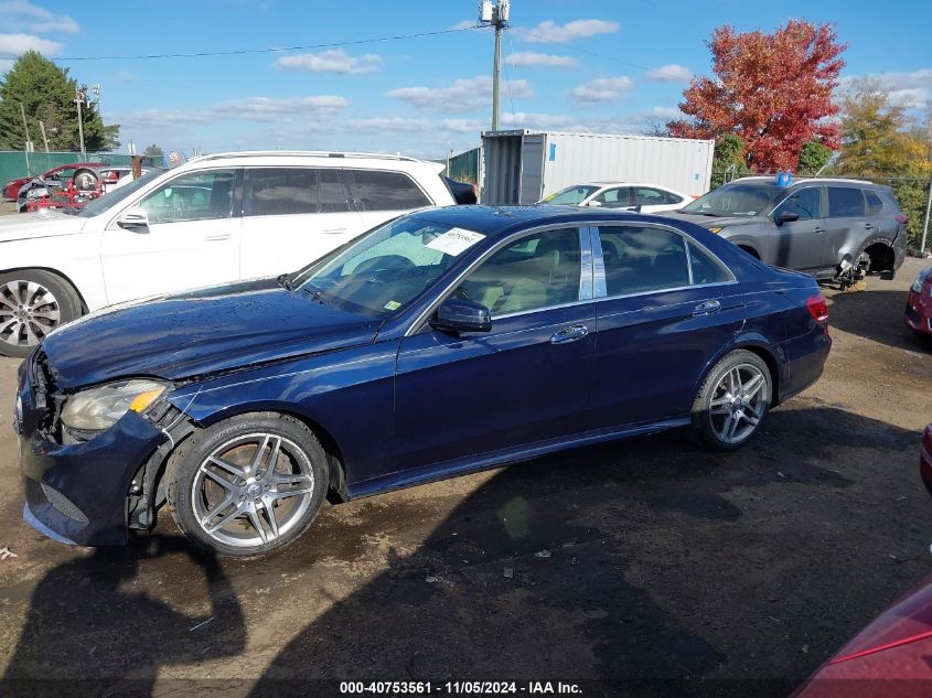 2014 Mercedes-Benz E 350 4Matic VIN: WDDHF8JBXEA874301 Lot: 40753561