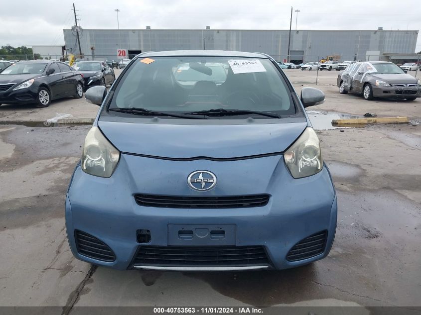 2014 Scion Iq VIN: JTNJJXB08EJ027595 Lot: 40753563