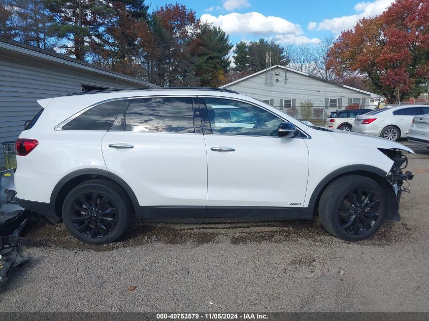 2019 Kia Sorento 3.3L S VIN: 5XYPGDA57KG608185 Lot: 40753579