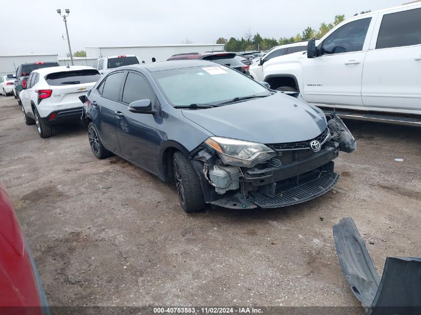 2014 Toyota Corolla L/Le/Le Pls/Prm/S/S Pls VIN: 5YFBURHE8EP171500 Lot: 40753583