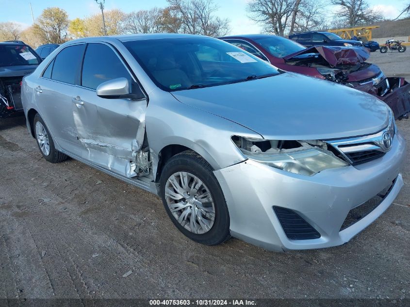 2012 Toyota Camry Le VIN: 4T1BF1FK4CU051936 Lot: 40753603